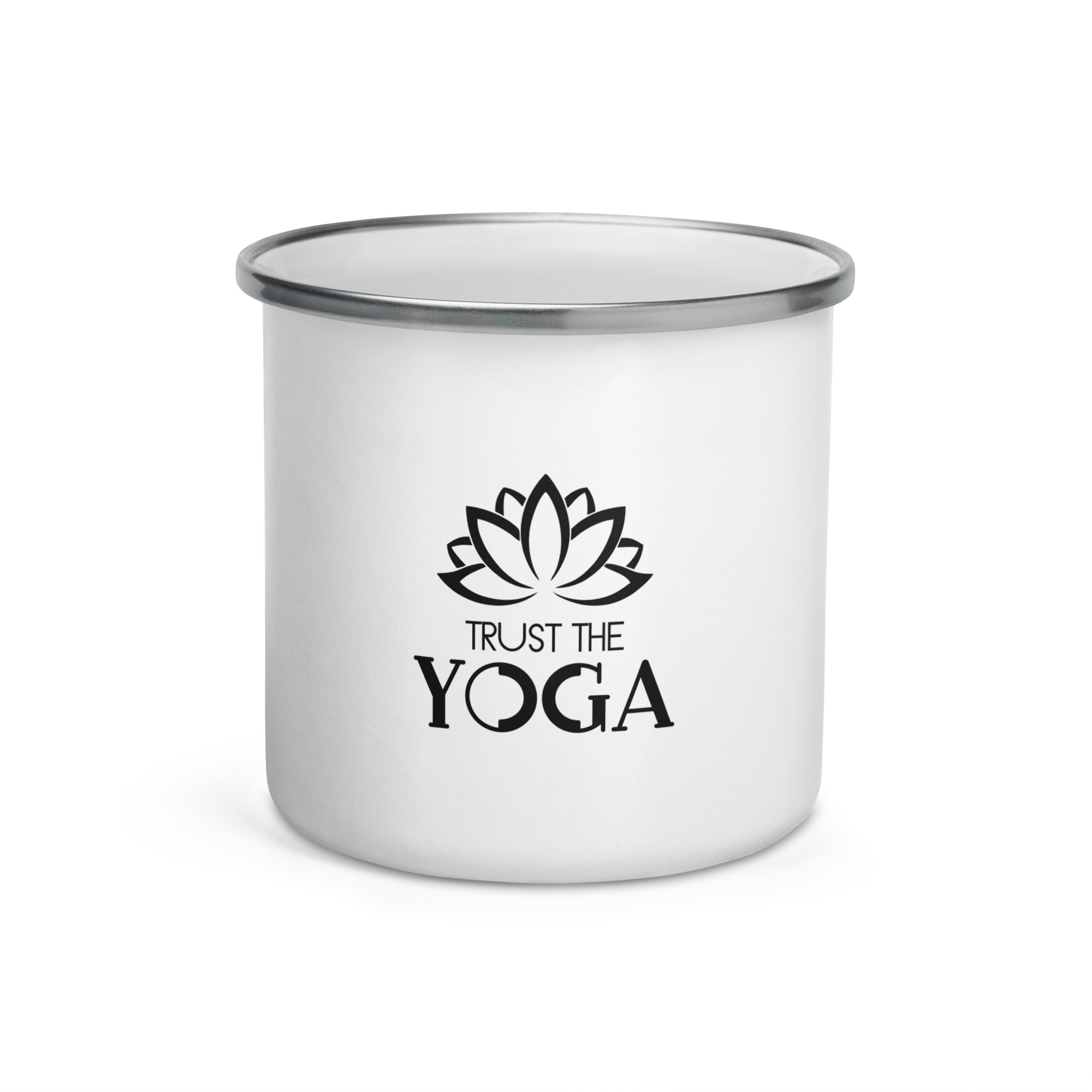 TRUST THE YOGA - Enamel Mug