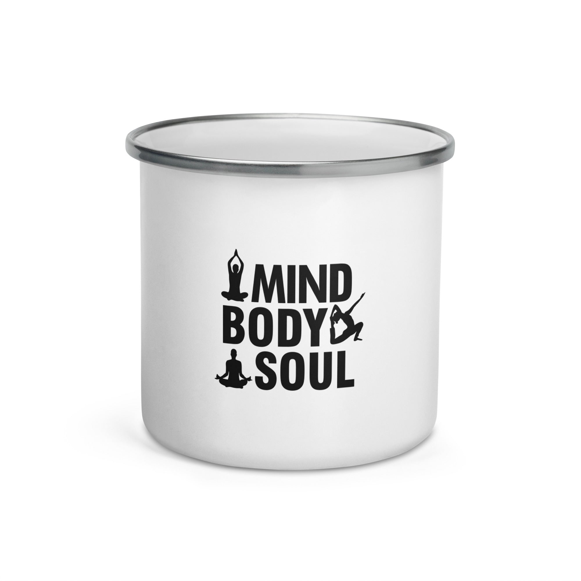 MIND BODY SOUL - Enamel Mug