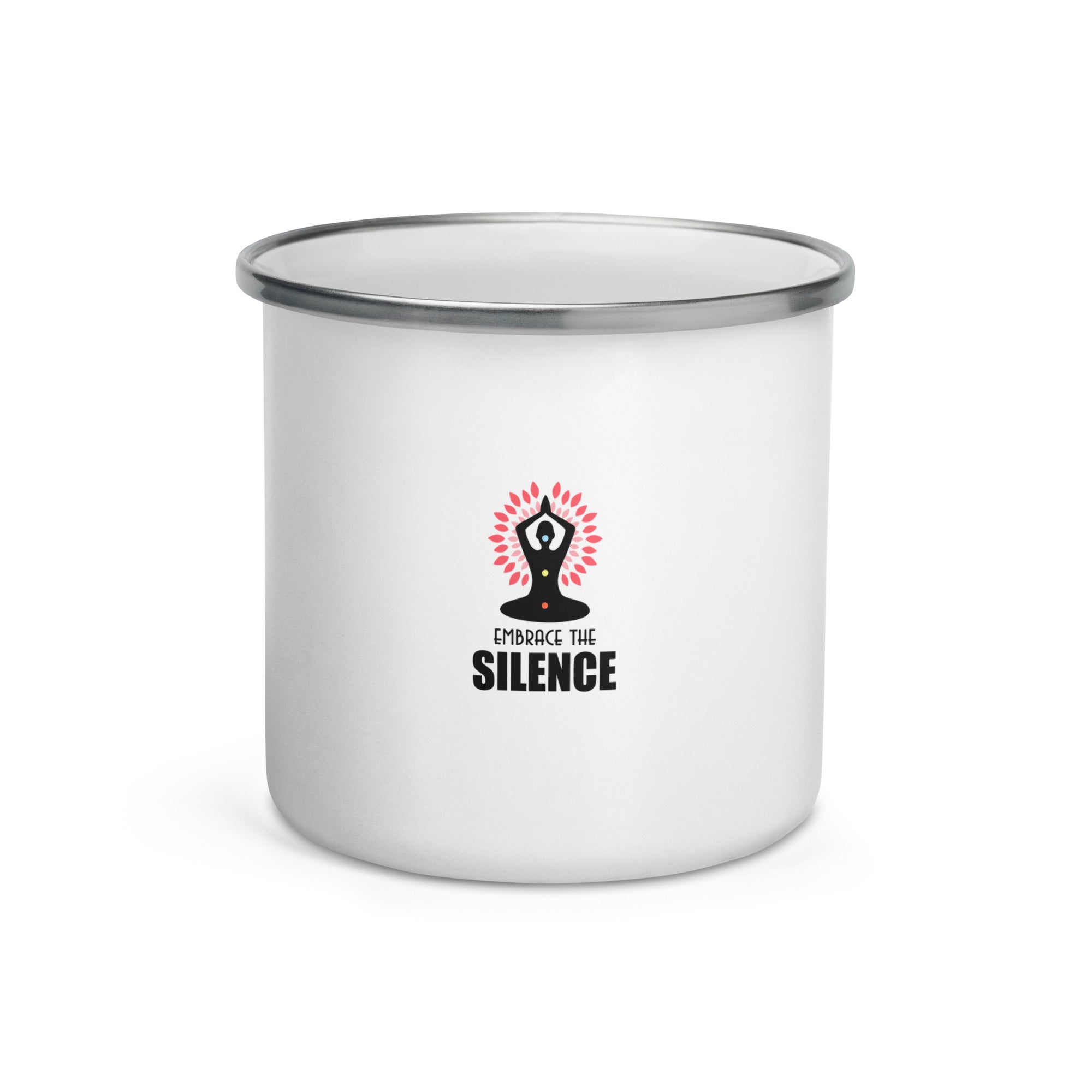 EMBRACE THE SILENCE - Enamel Mug