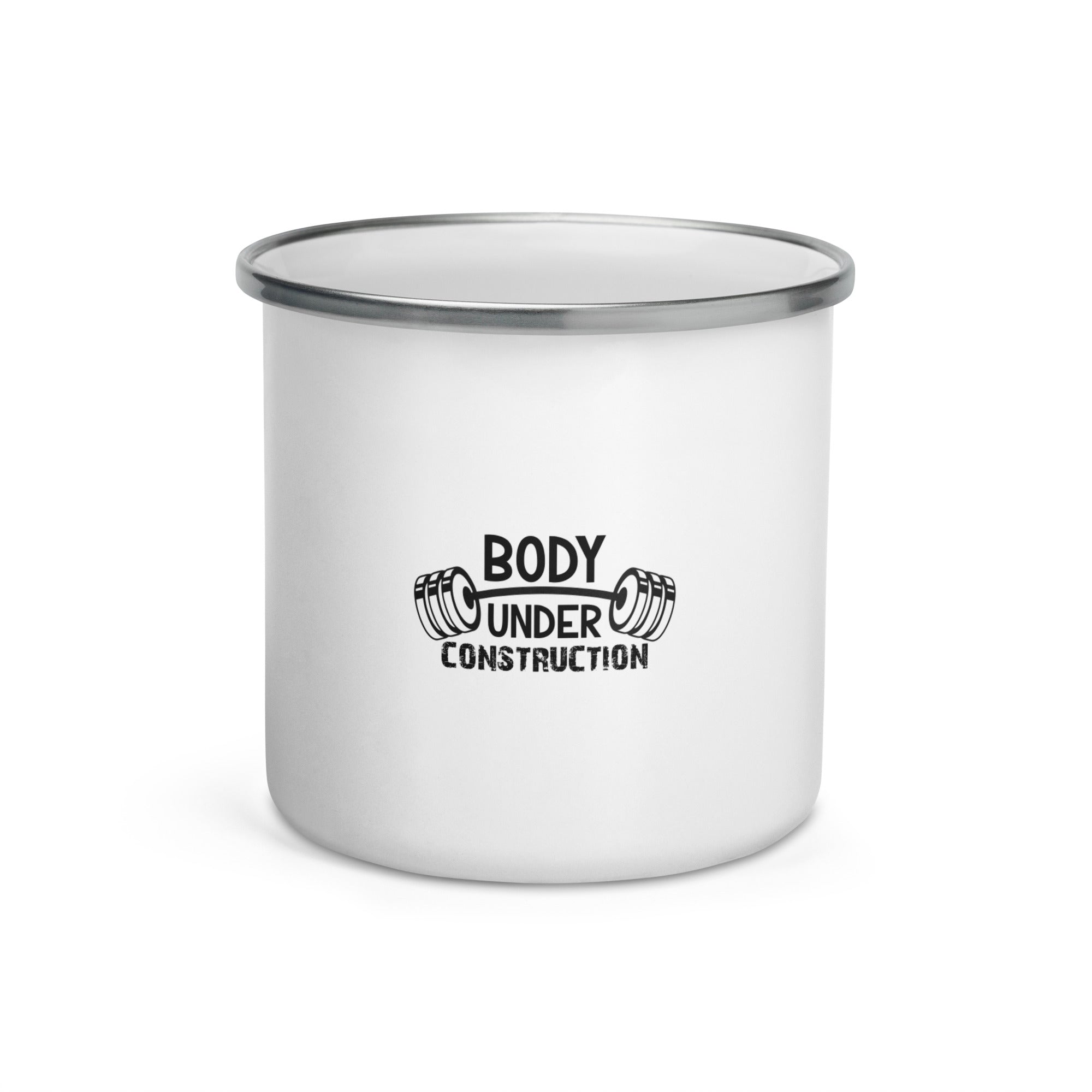 BODY UNDER CONSTRUCTION - Enamel Mug