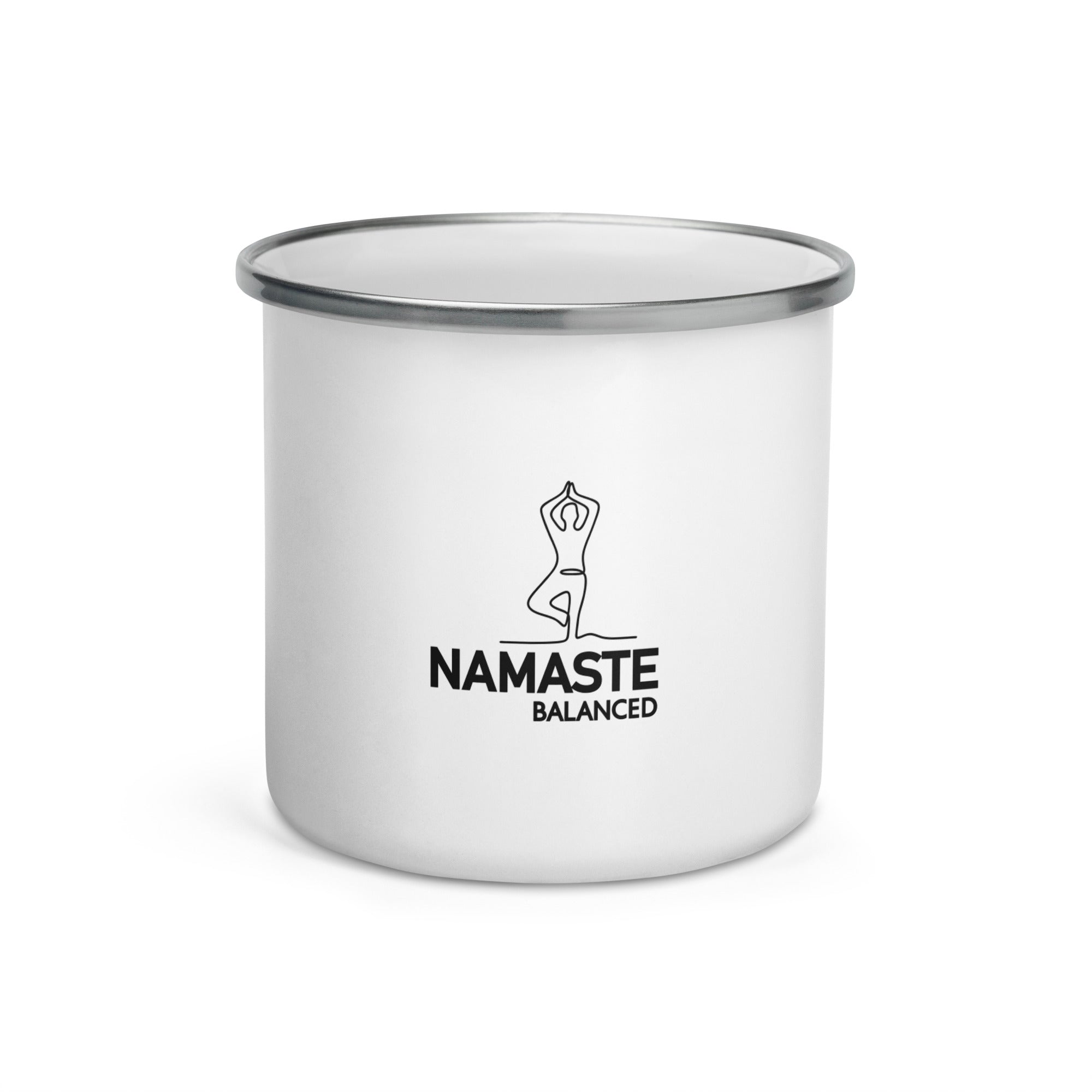 NAMASTE BALANCED - Enamel Mug