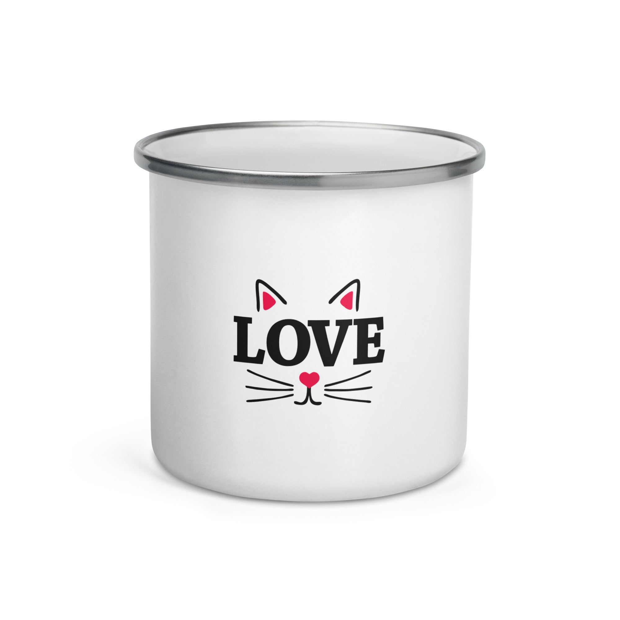 LOVE CATS - Enamel Mug