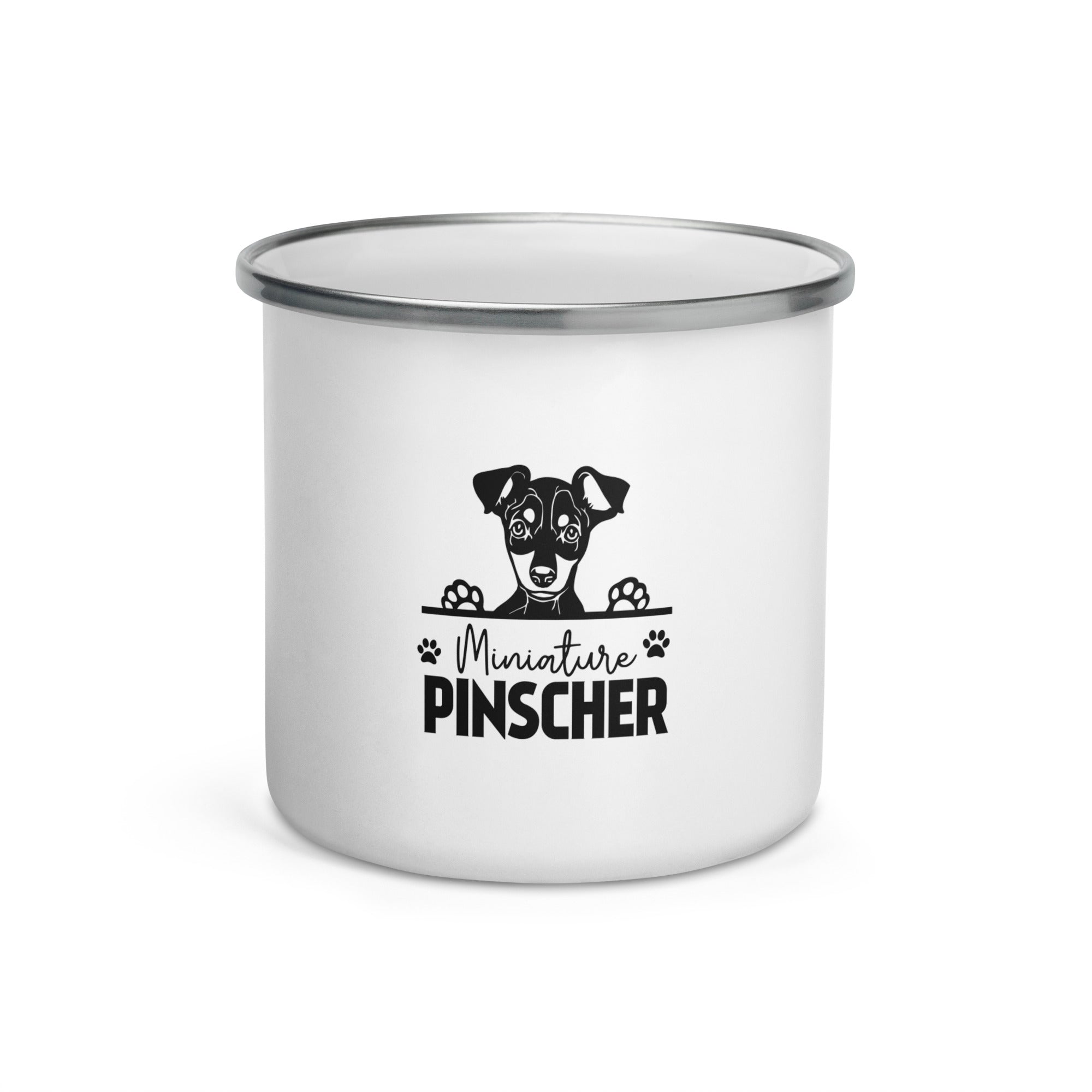 MINIATURE PINSCHER - Enamel Mug