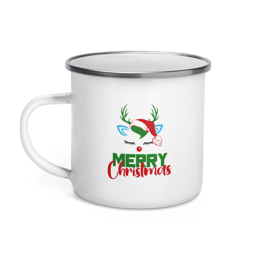 MERRY CHRISTMAS - Enamel Mug