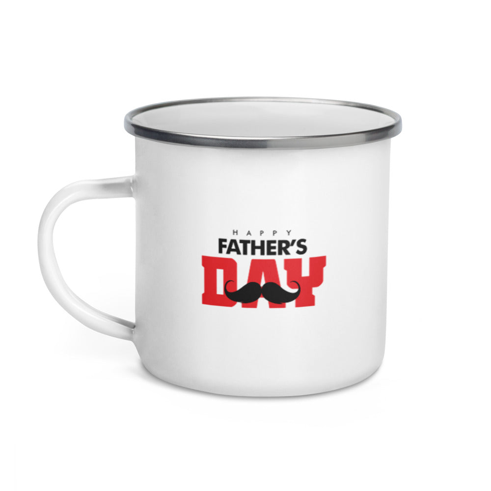 HAPPY FATHER'S DAY - Enamel Mug