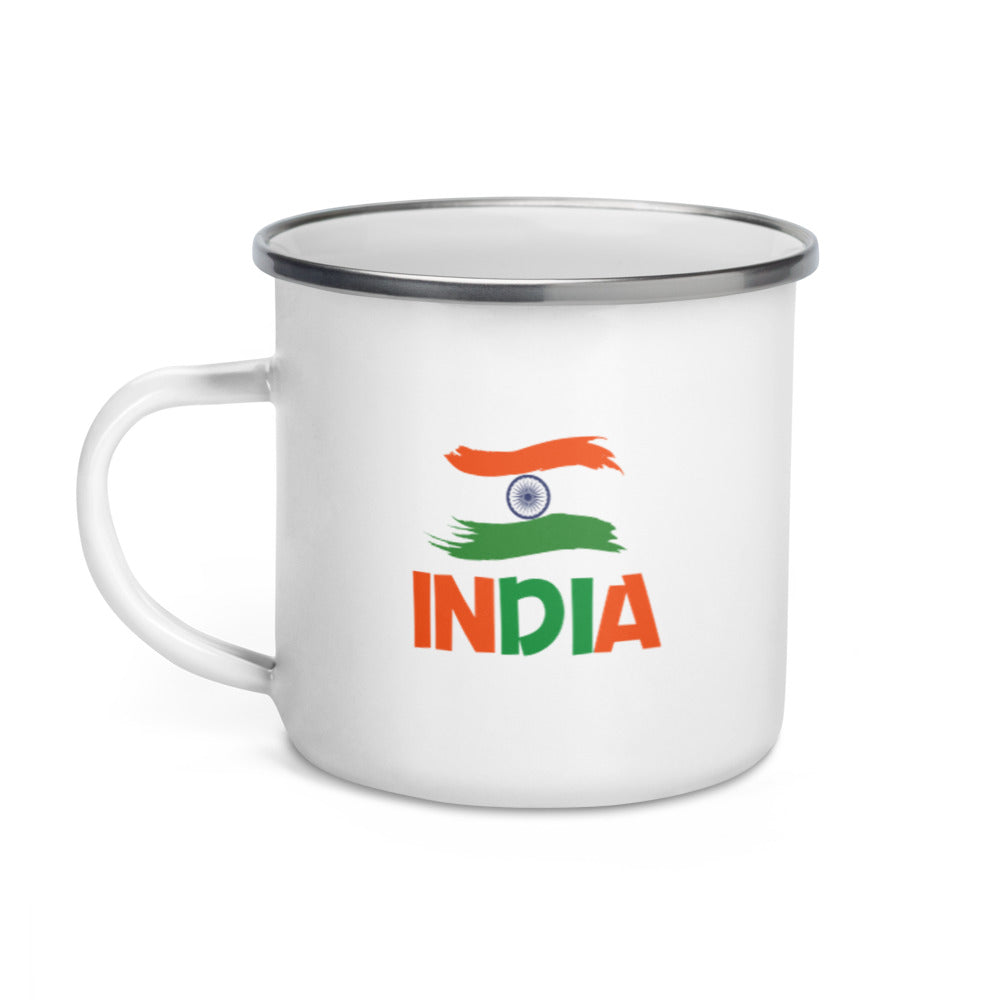 INDIA - Enamel Mug