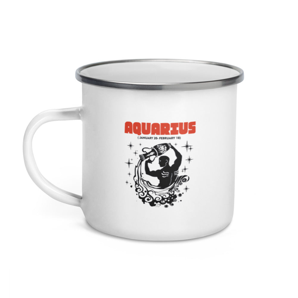 AQUARIUS - Enamel Mug