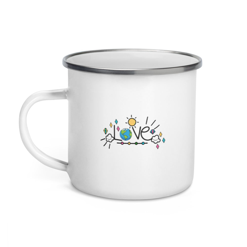 LOVE EARTH - Enamel Mug