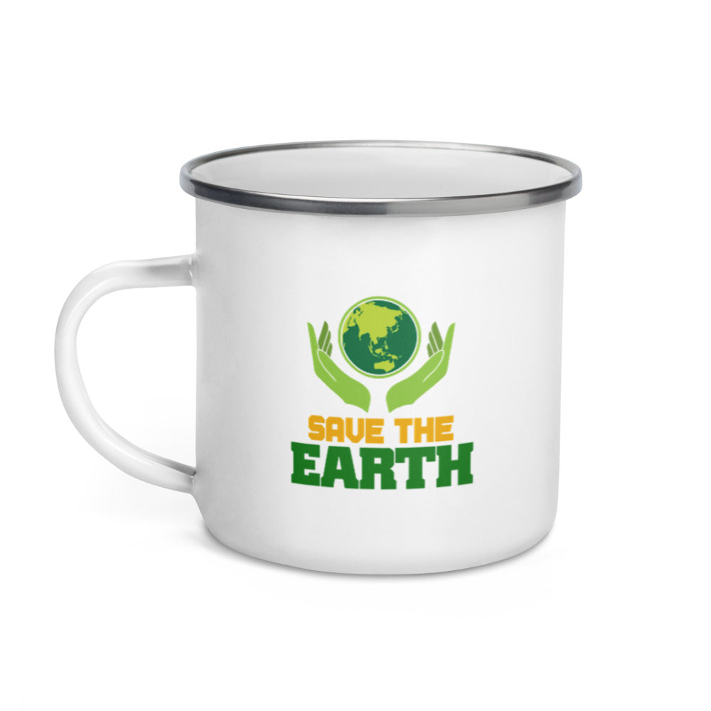 SAVE THE EARTH - Enamel Mug