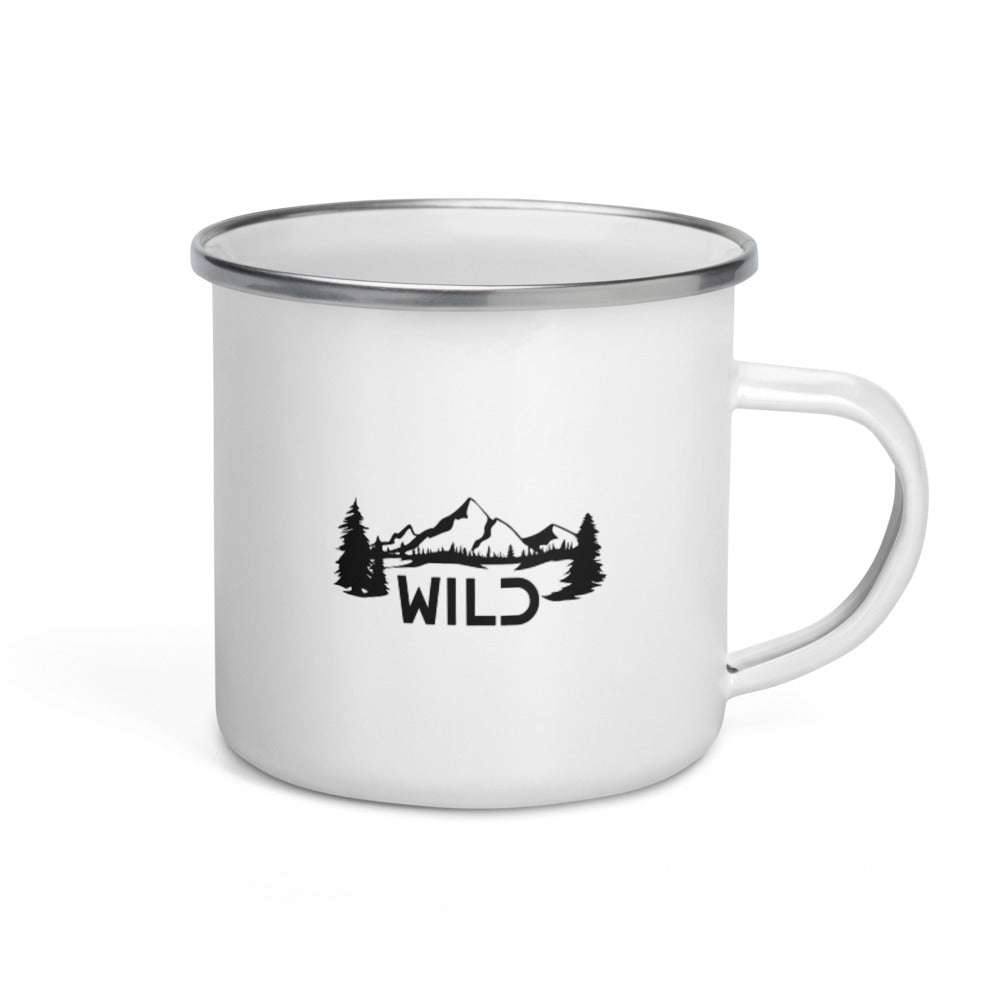 WILD- Enamel Mug