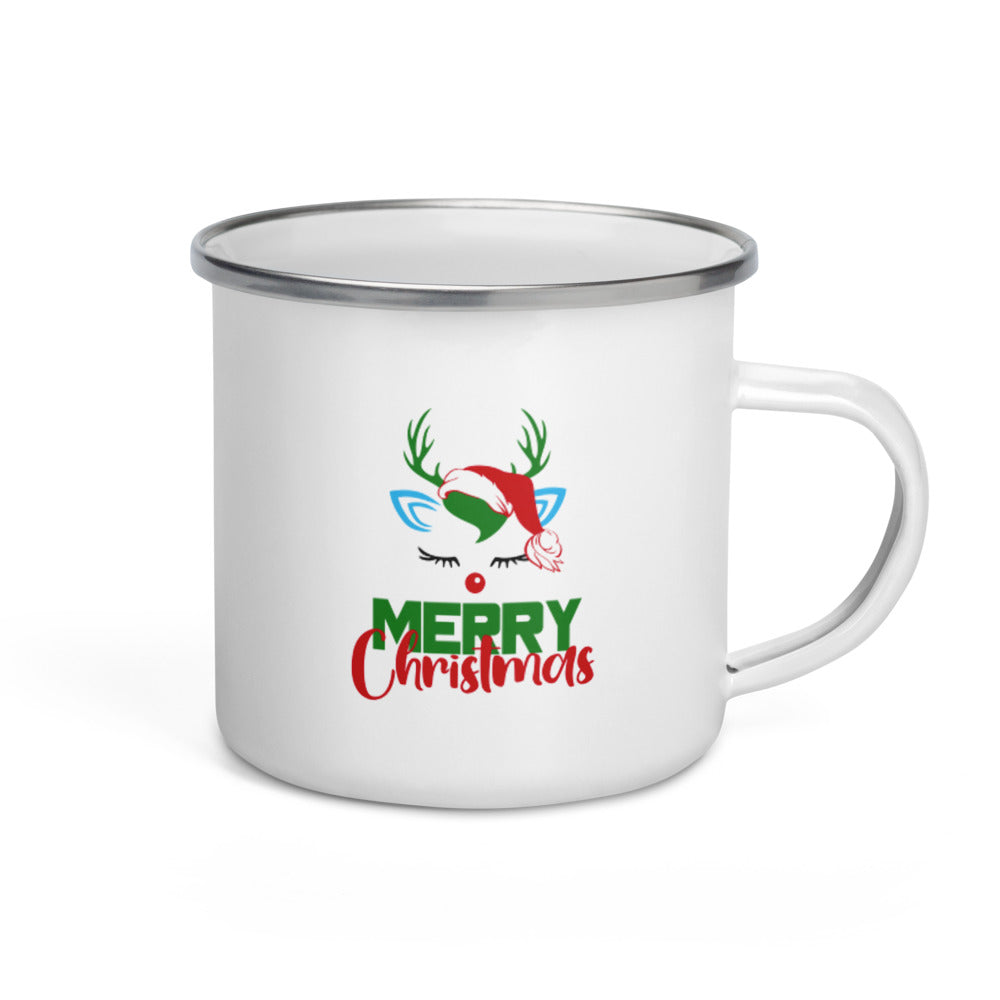 MERRY CHRISTMAS - Enamel Mug