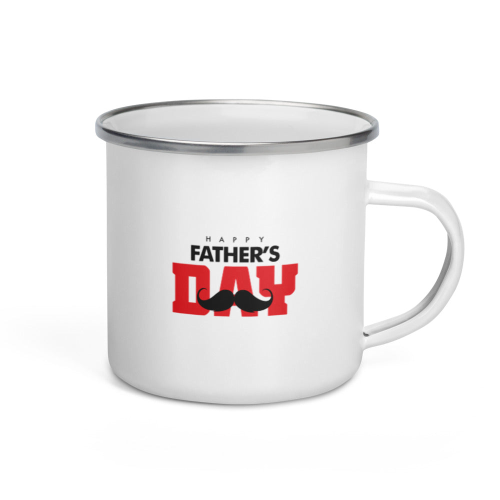 HAPPY FATHER'S DAY - Enamel Mug