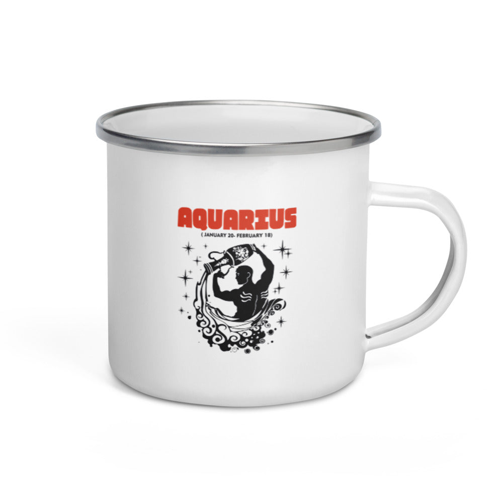 AQUARIUS - Enamel Mug