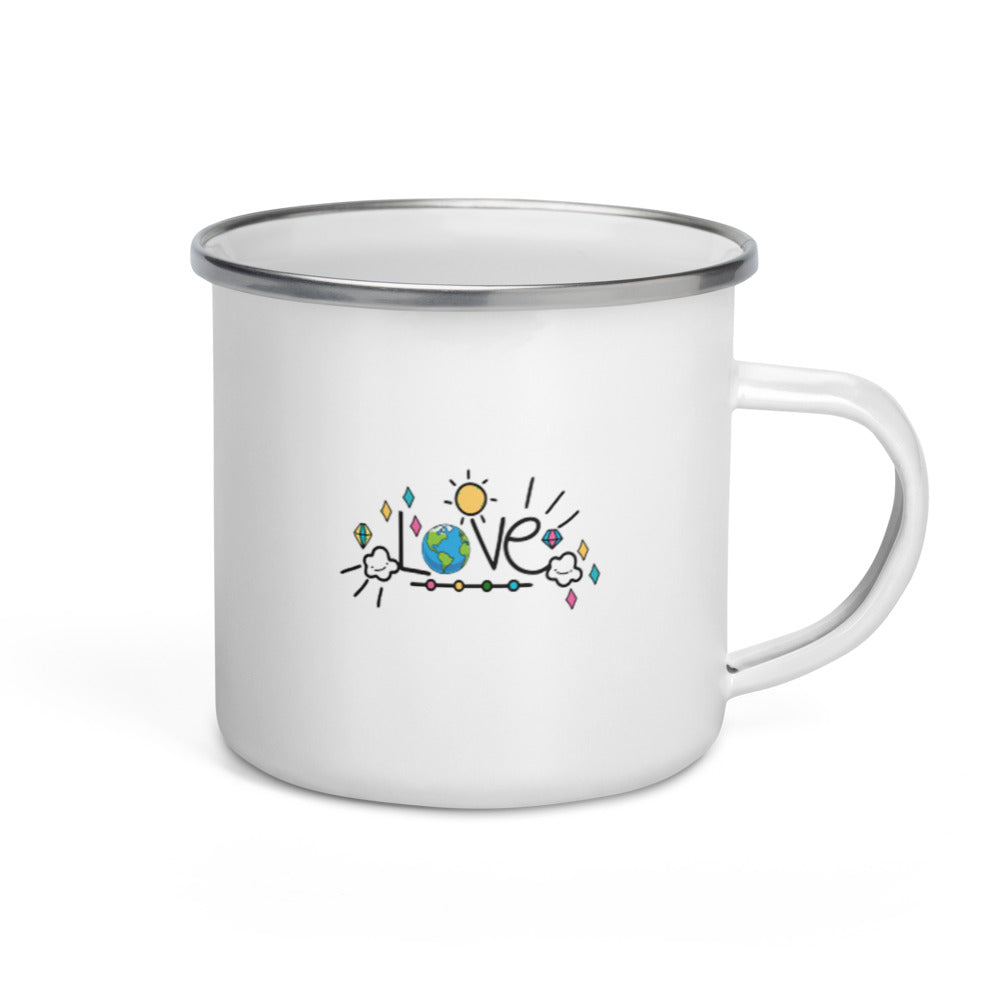 LOVE EARTH - Enamel Mug