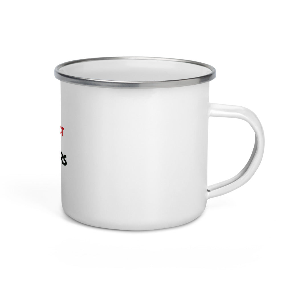 I RESPECT ALL TEACHERS - Enamel Mug