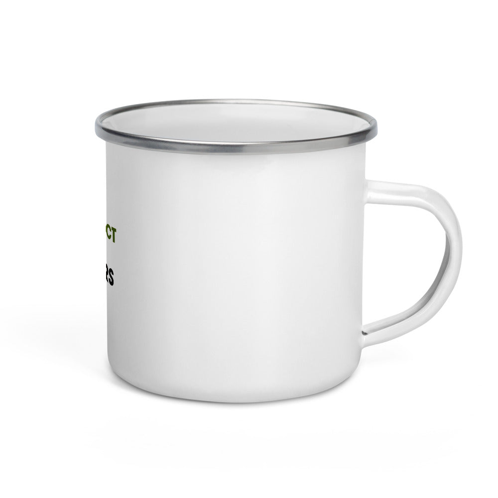 FULL RESPECT TO TEACHER - Enamel Mug