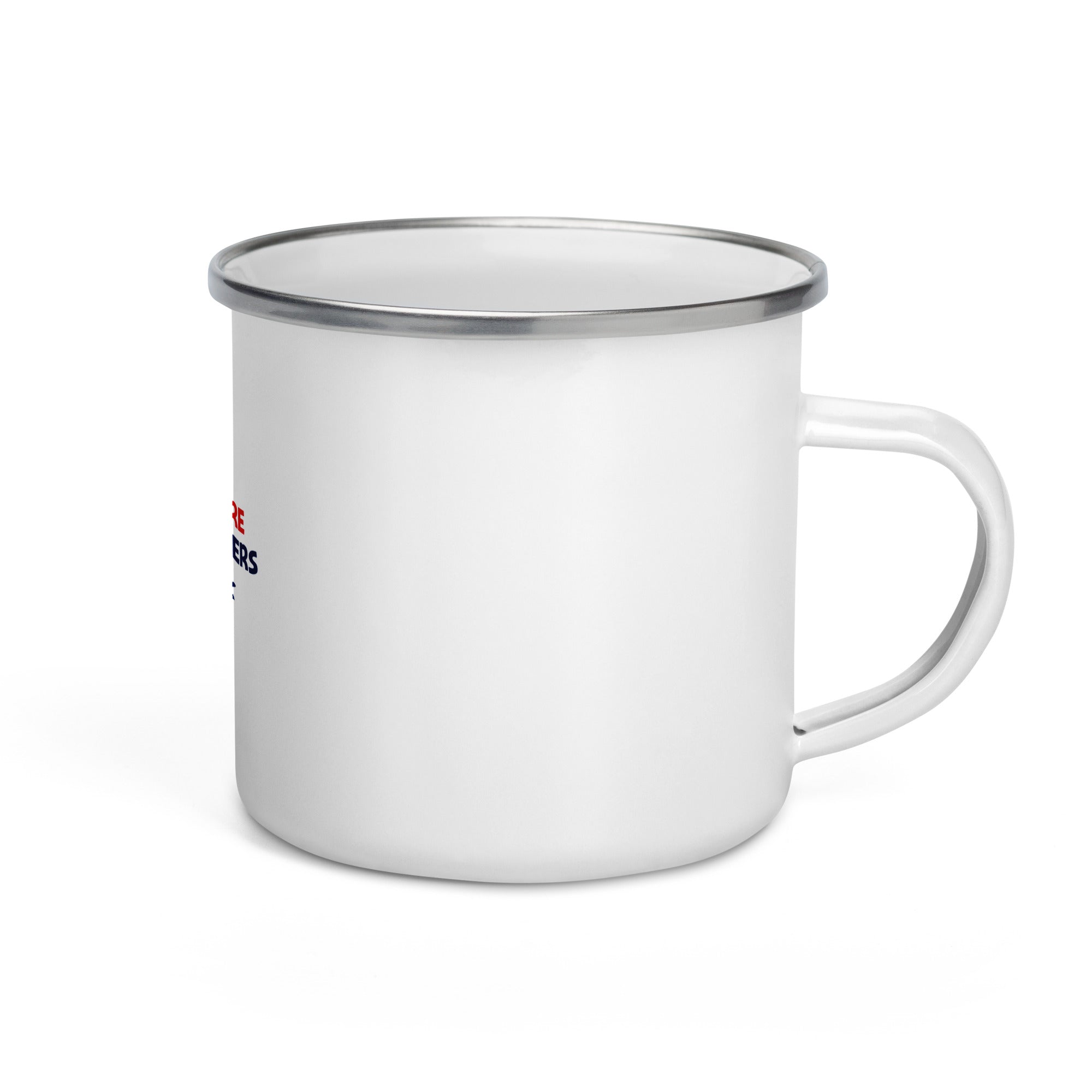 TEACHERS ARE NATION BUILDERS - Enamel Mug