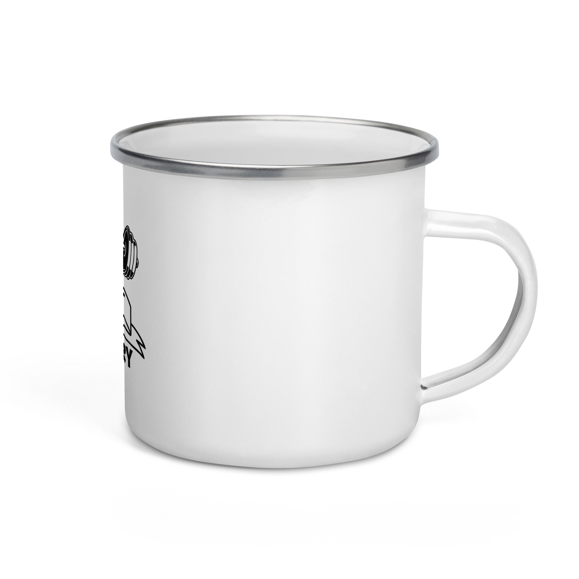 I'M HERE FOR THE WALKING RECOVERY - Enamel Mug