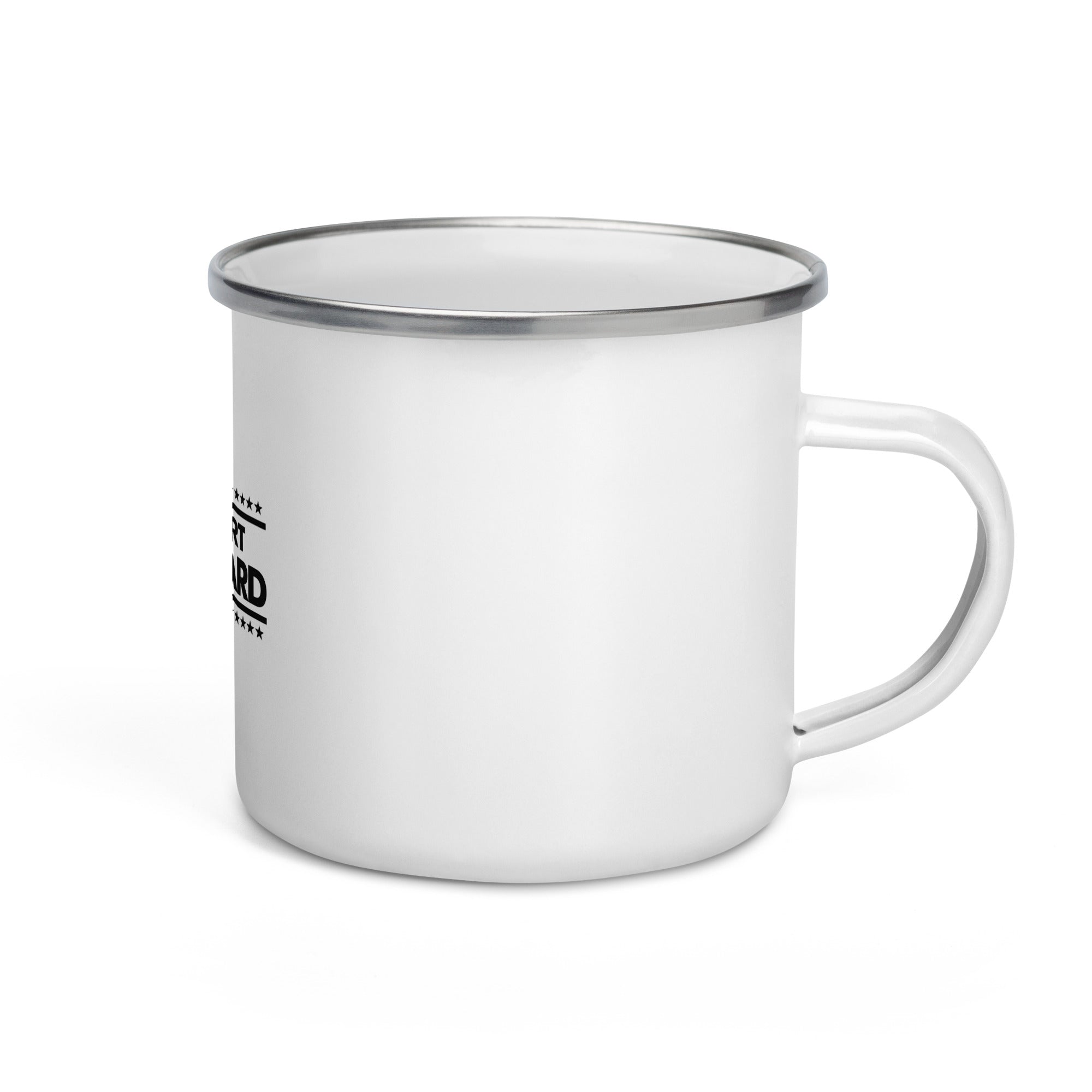 WORK SMART HUSTLE HARD - Enamel Mug