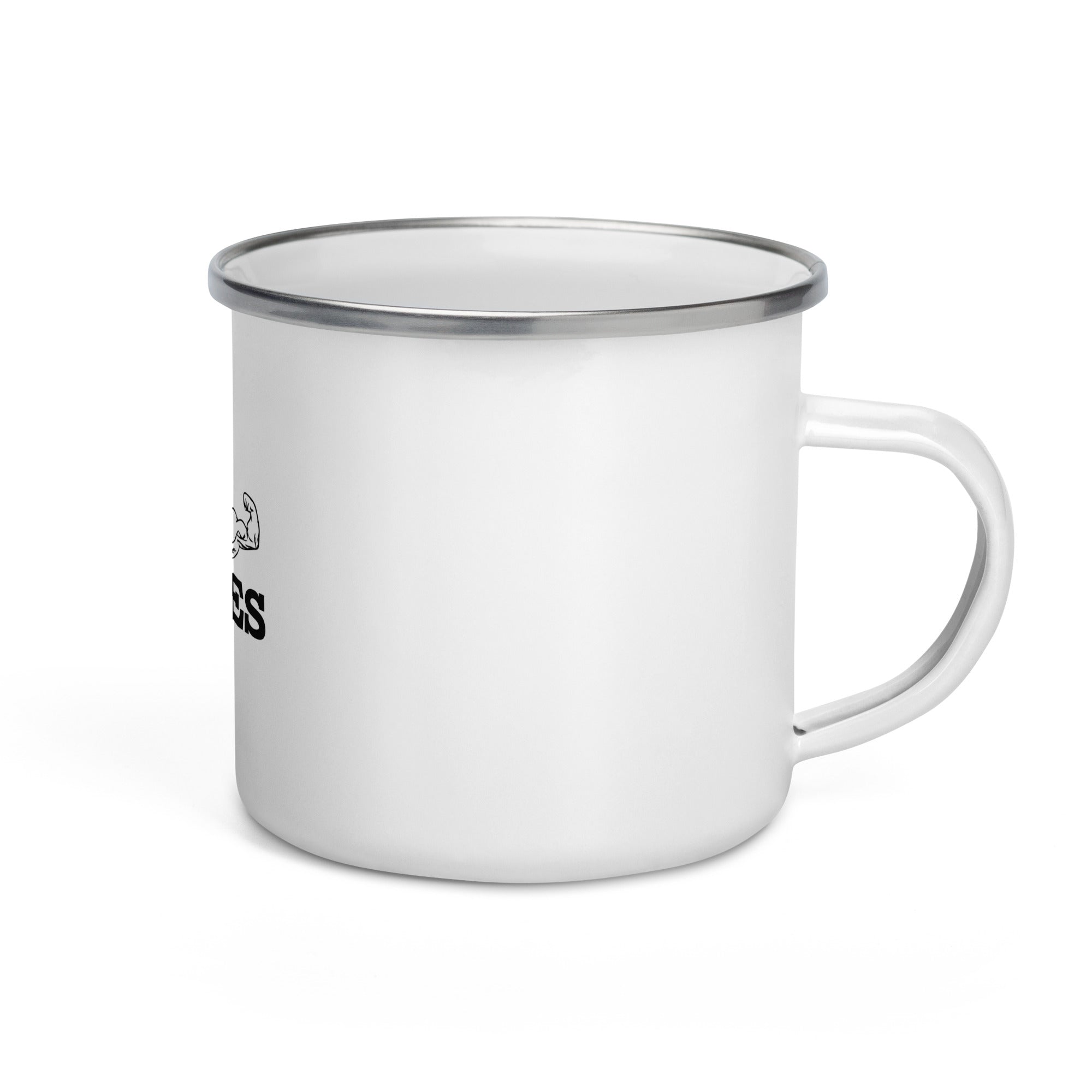 NO EXCUSES - Enamel Mug