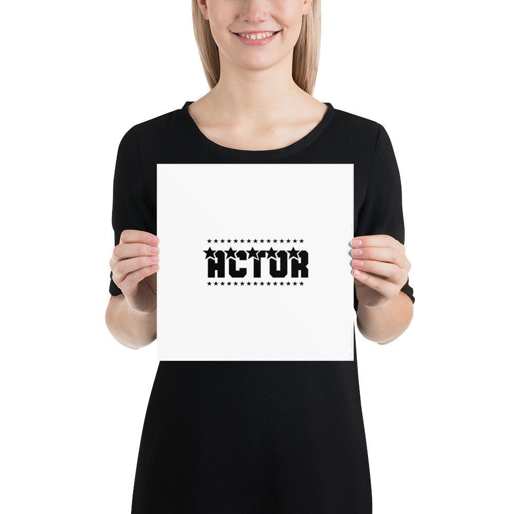 ACTOR - Poster