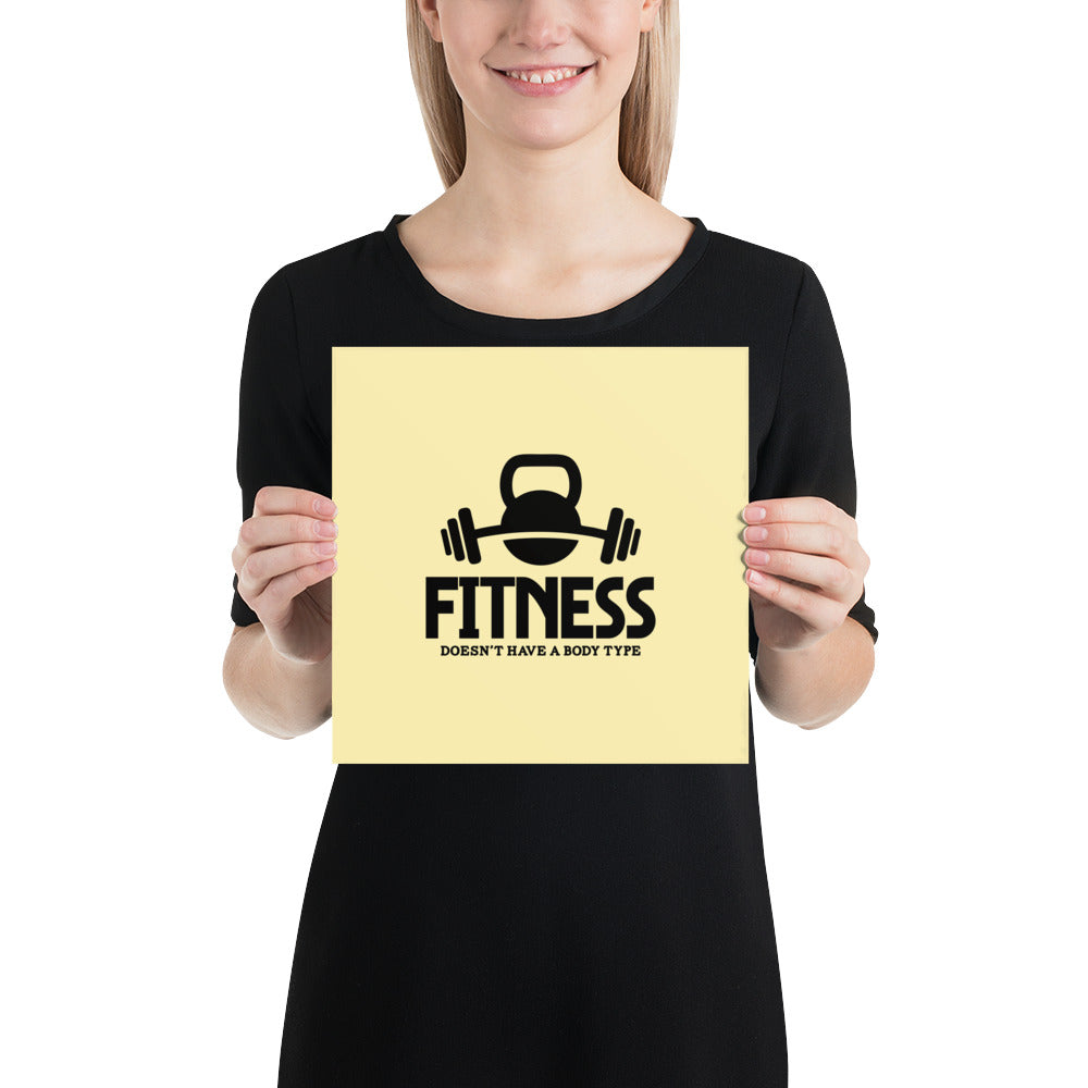 FITNESS - Poster