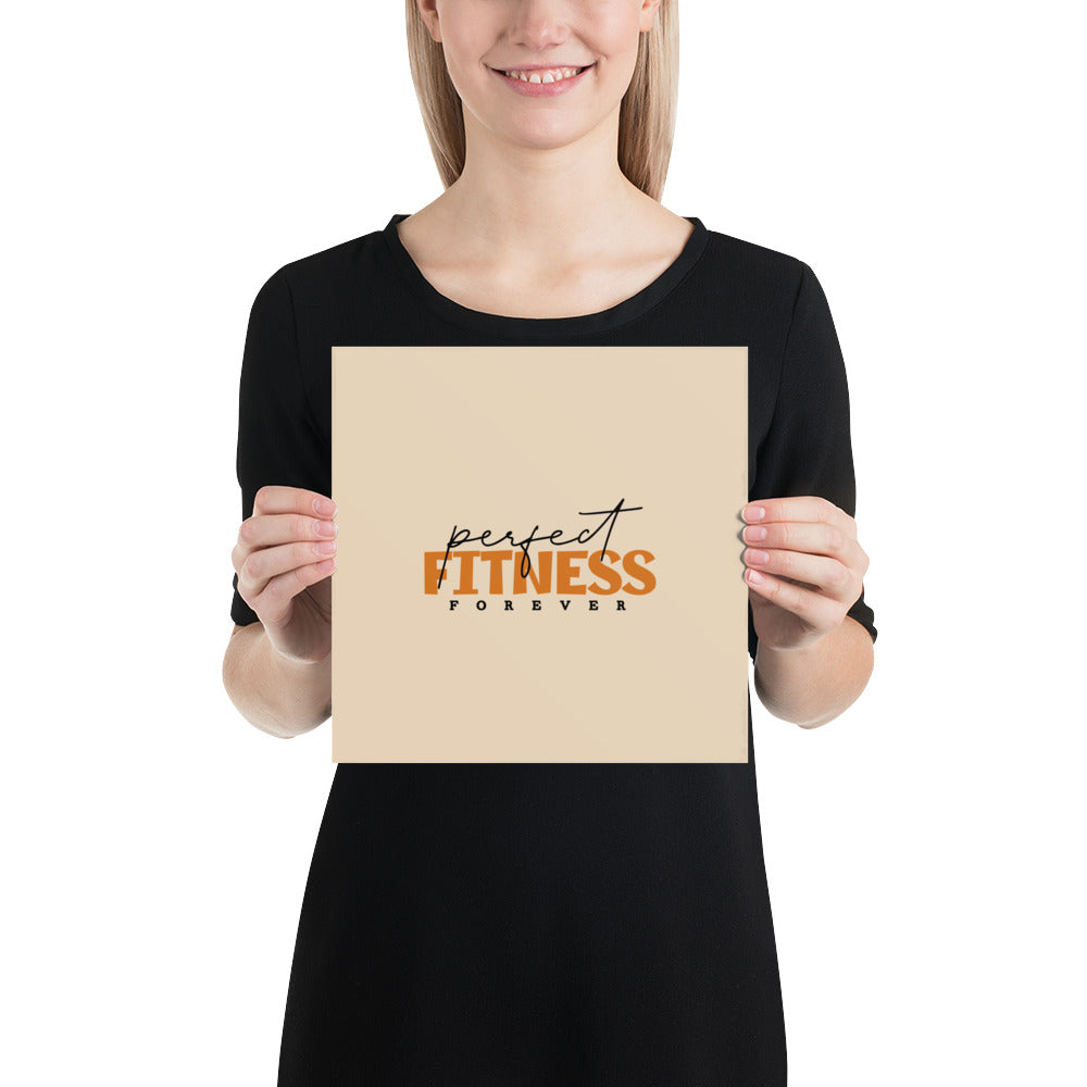 PERFECT FITNESS FOREVER - Poster