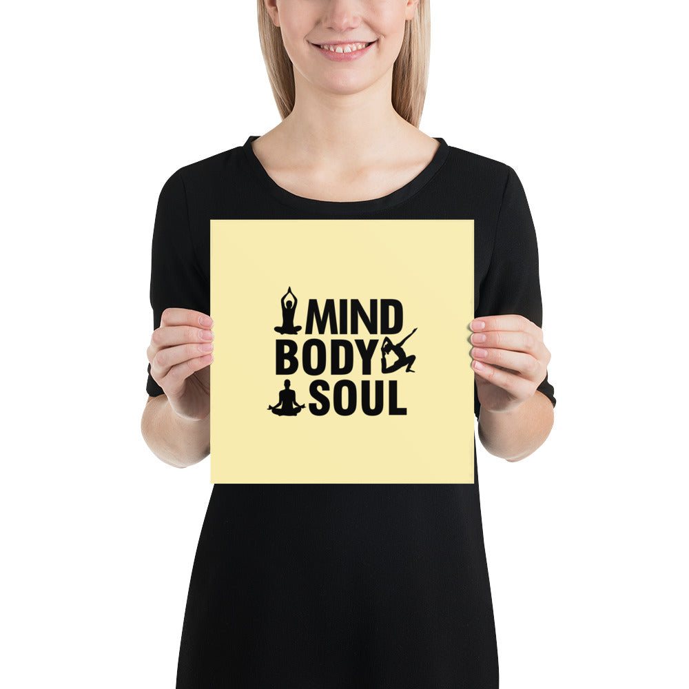 MIND BODY SOUL - Poster