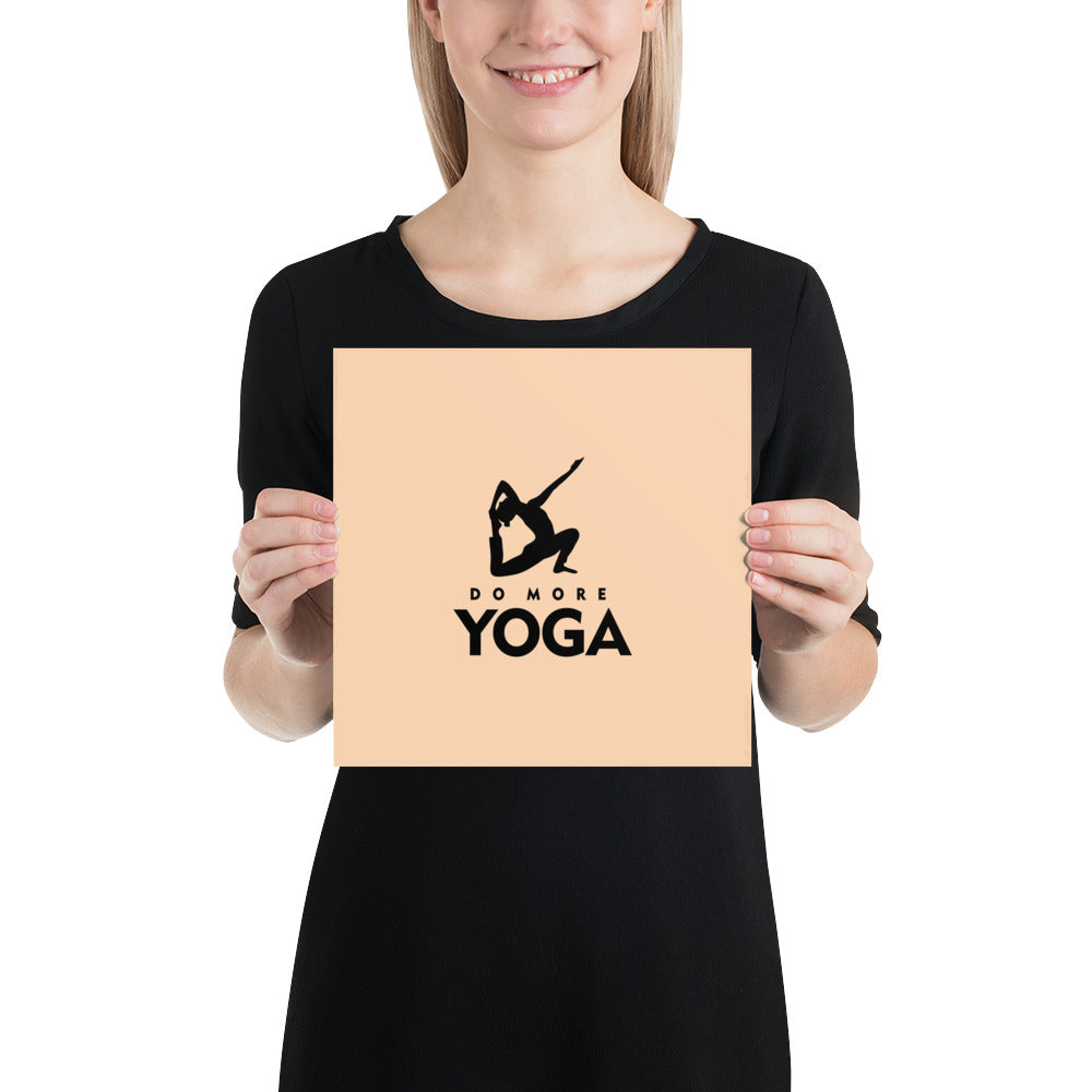 DO MORE YOGA - Poster