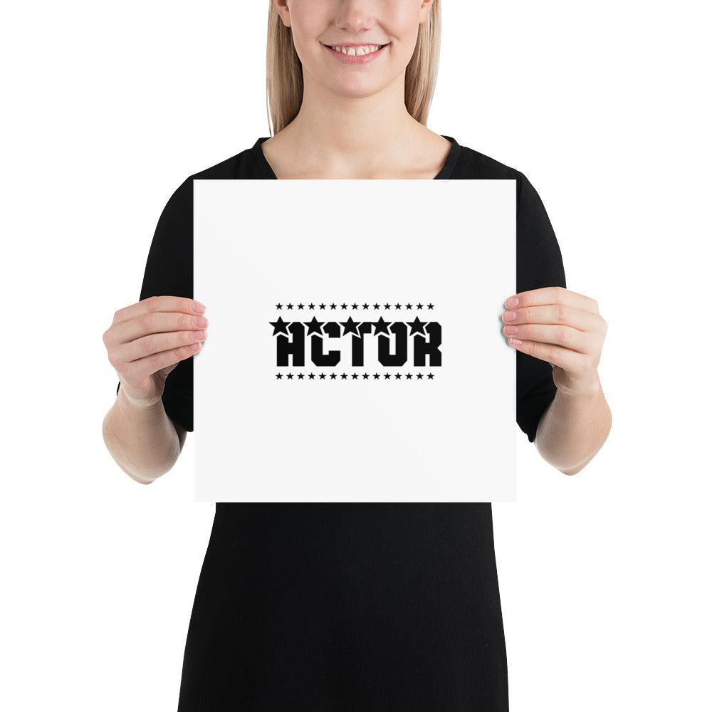 ACTOR - Poster