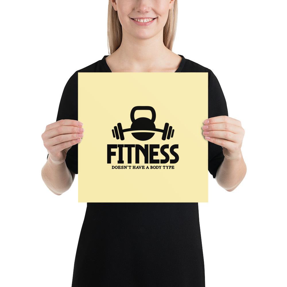 FITNESS - Poster