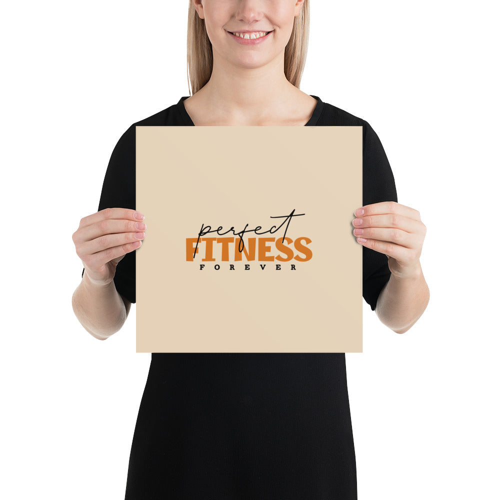 PERFECT FITNESS FOREVER - Poster