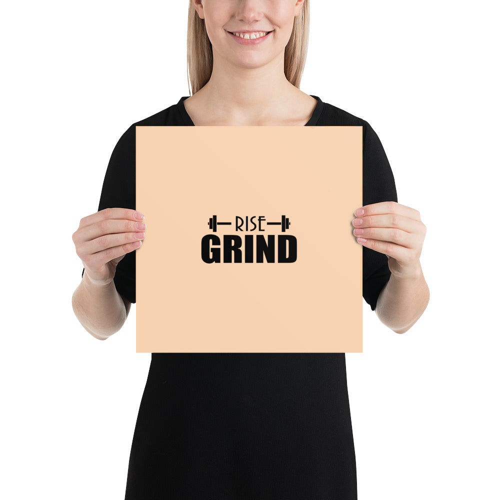 RISE GRIND - Poster