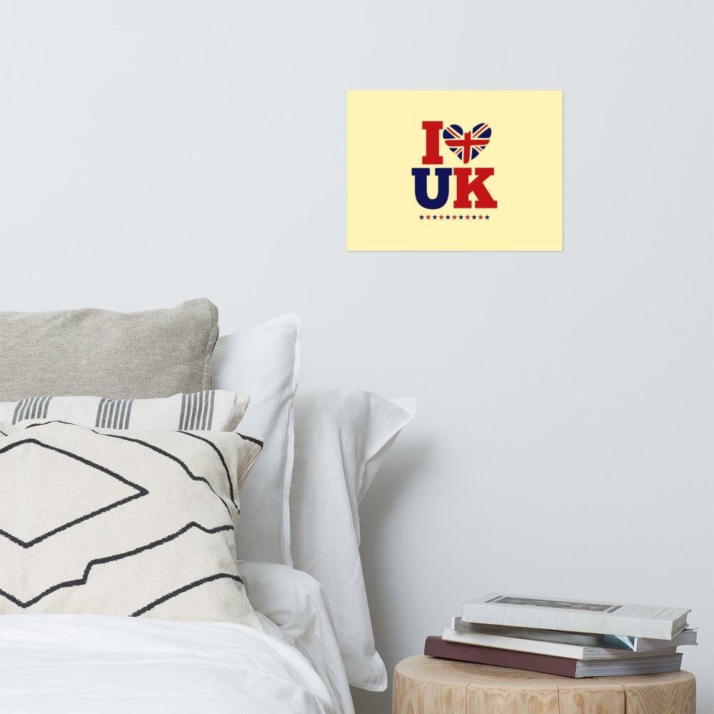 I LOVE UK - Poster
