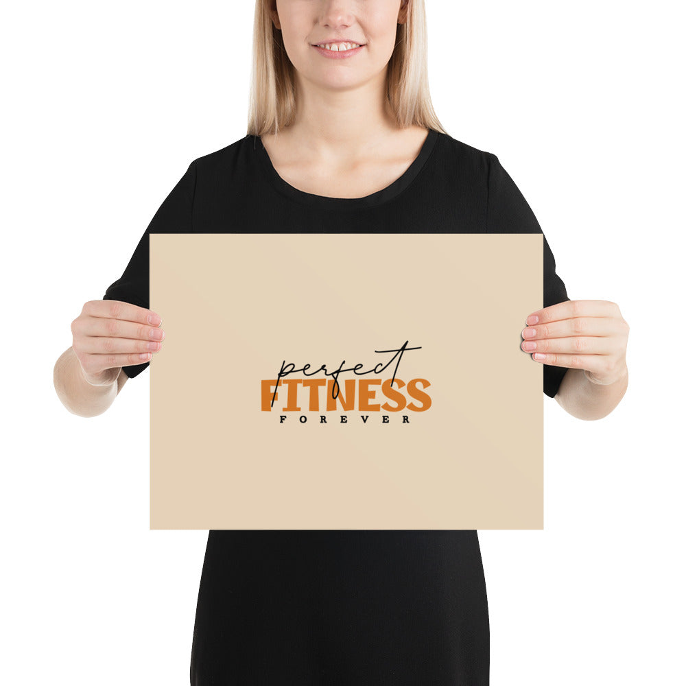 PERFECT FITNESS FOREVER - Poster