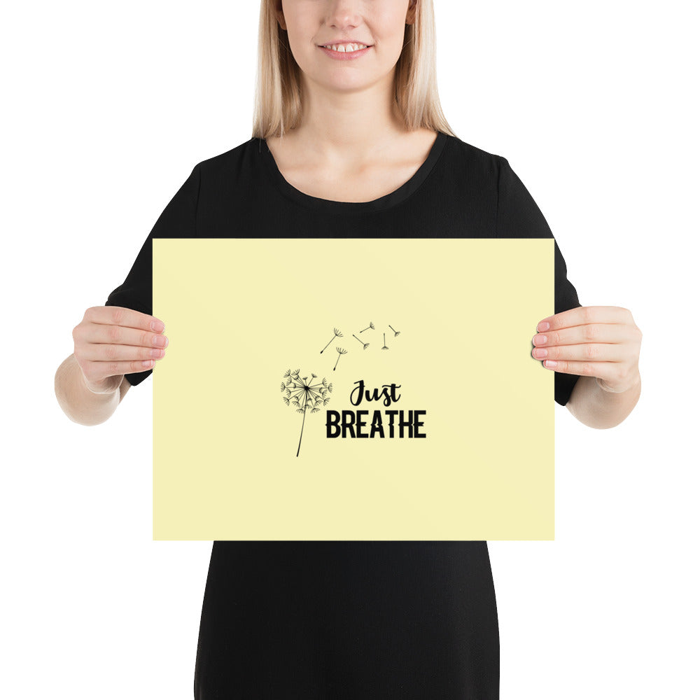 JUST BREATHE - Poster