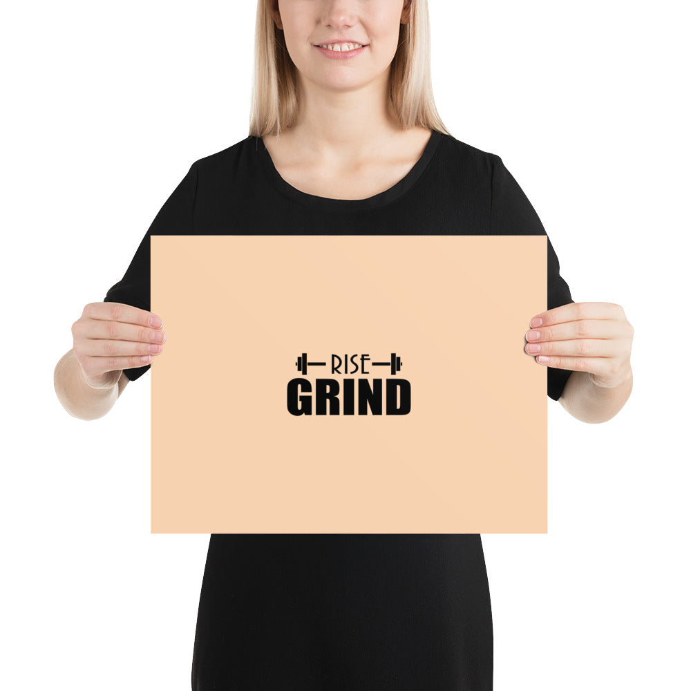 RISE GRIND - Poster
