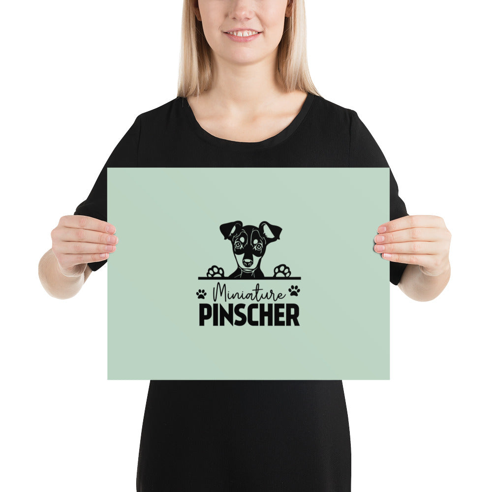 MINIATURE PINSCHER - Poster