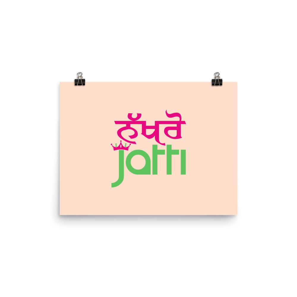 NAKHRO JATTI - Poster