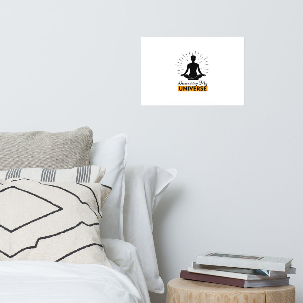 DISCOVERING MY UNIVERSE - Poster