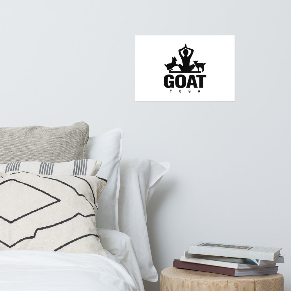 GOAT YOGA - Poster