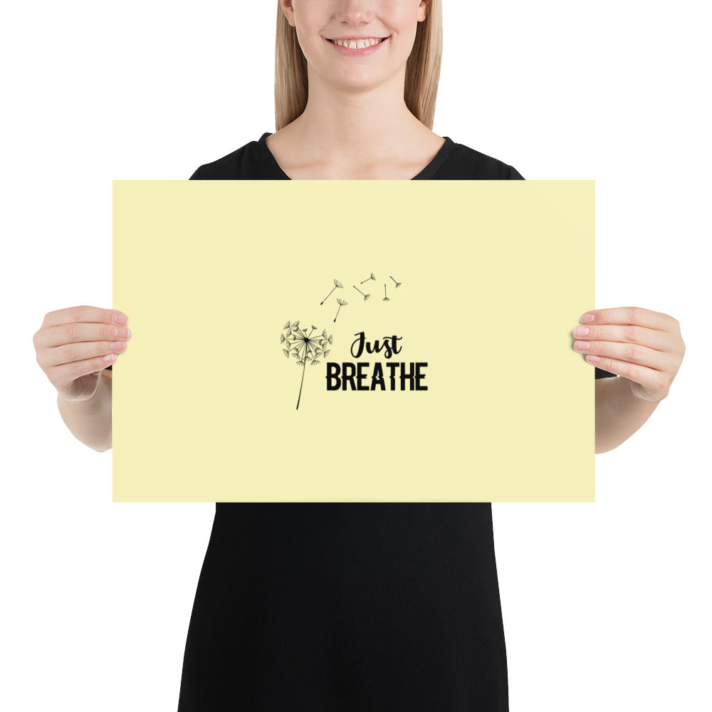 JUST BREATHE - Poster