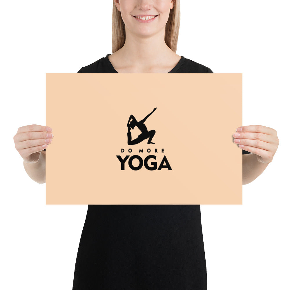 DO MORE YOGA - Poster