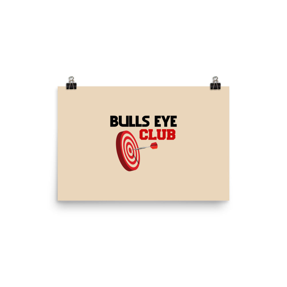 BULLS EYE CLUB - Poster