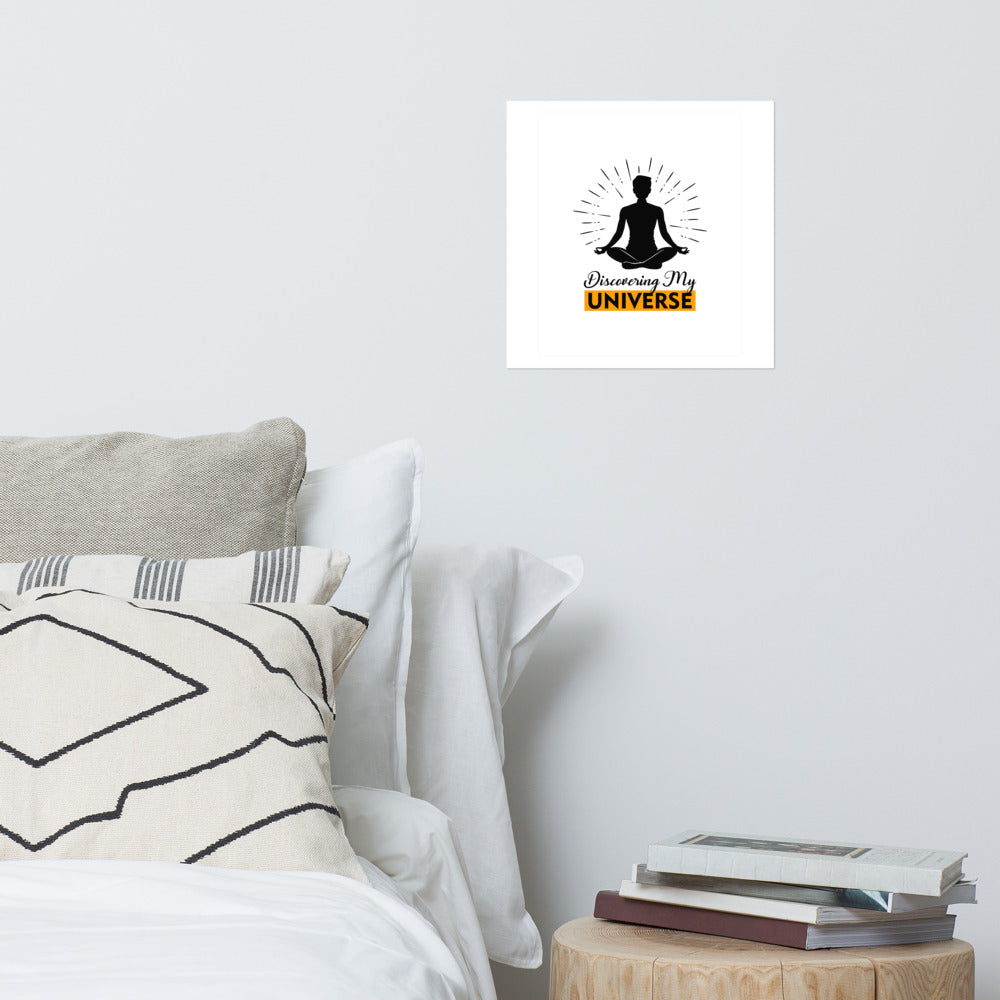 DISCOVERING MY UNIVERSE - Poster