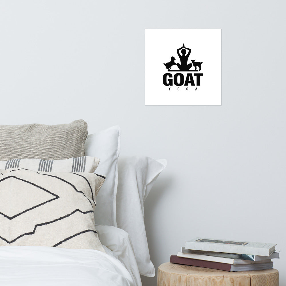 GOAT YOGA - Poster