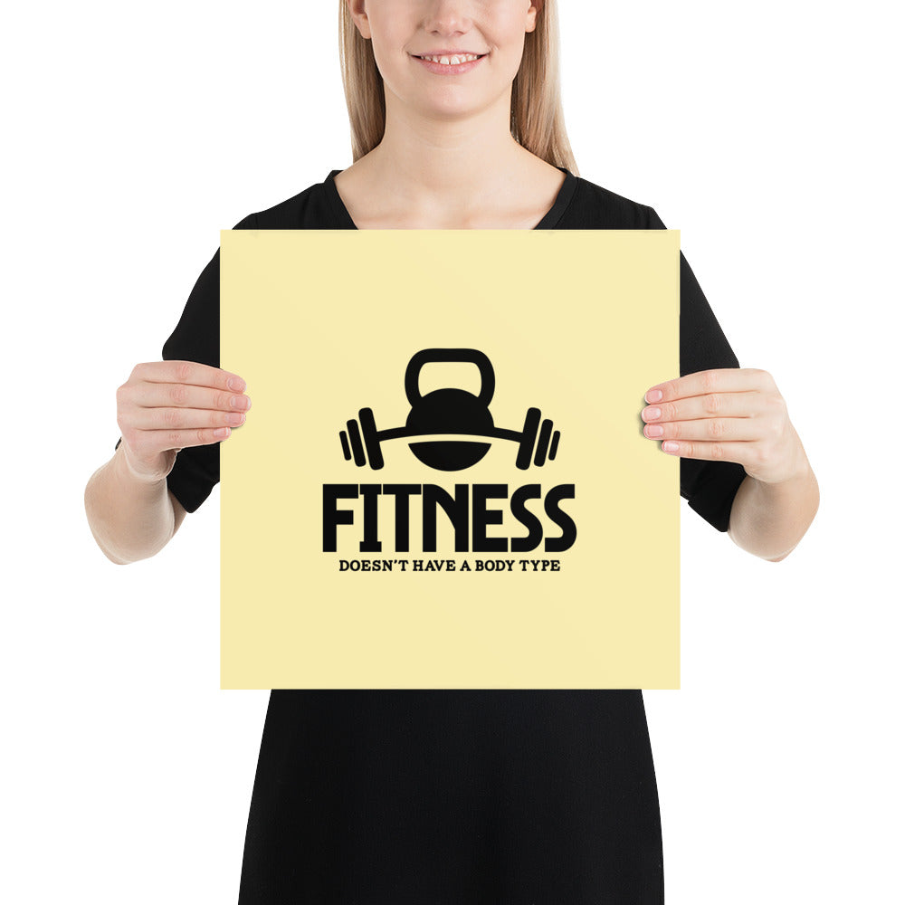 FITNESS - Poster