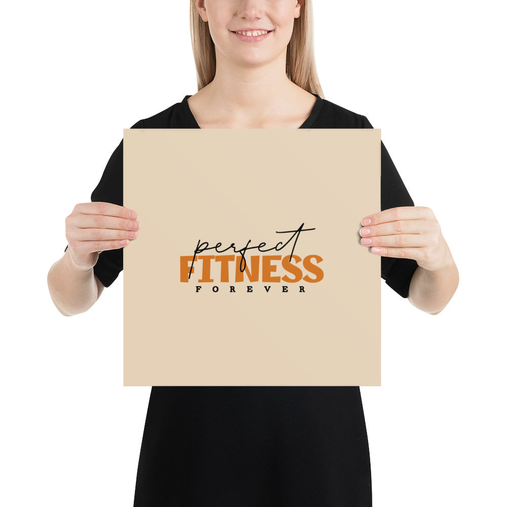 PERFECT FITNESS FOREVER - Poster