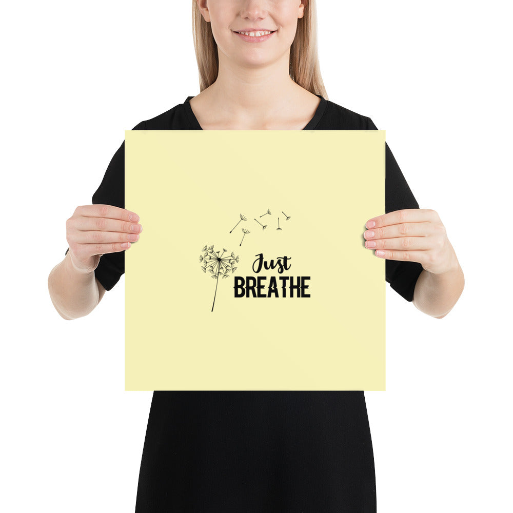 JUST BREATHE - Poster