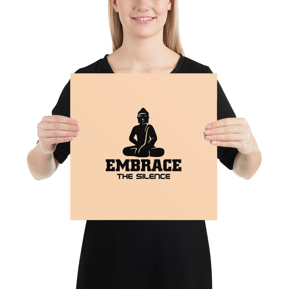 EMBRACE THE SILENCE - Poster